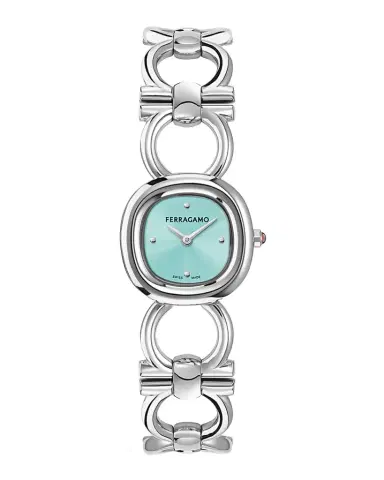 Ferragamo Double Gancini 25MM Stainless Steel Bracelet Watch | Thumbnail 1 Ferragamo Double Gancini 25MM Stainless Steel Bracelet Watch | Thumbnail 1