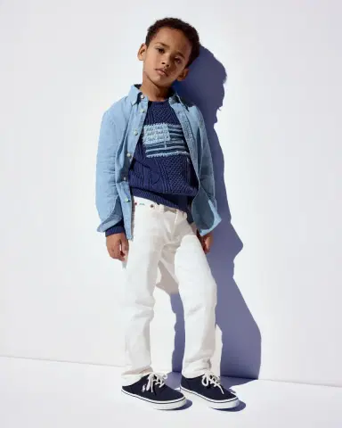 Polo Ralph Lauren Boy's Cotton Faded Flag Sweater | Thumbnail 4 Polo Ralph Lauren Boy's Cotton Faded Flag Sweater | Thumbnail 4