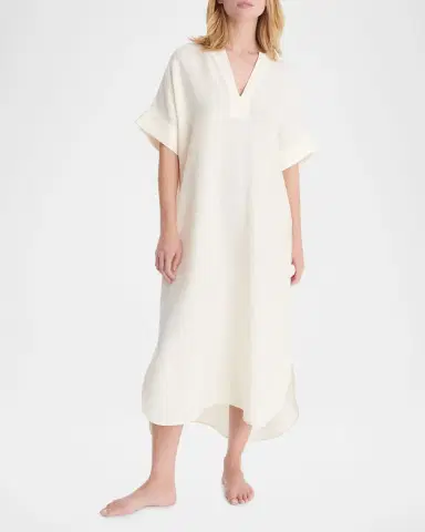 ERES Bibi Linen Kaftan Coverup | Thumbnail 2 ERES Bibi Linen Kaftan Coverup | Thumbnail 2