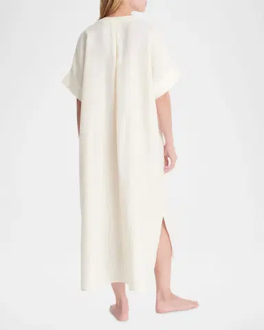 ERES Bibi Linen Kaftan Coverup | Thumbnail 3 ERES Bibi Linen Kaftan Coverup | Thumbnail 3