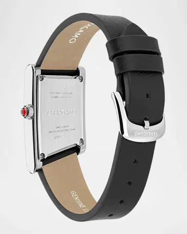 FERRAGAMO Ferragamo Asymetrique 22X36MM Stainless Steel Leather Watch | Thumbnail 3 FERRAGAMO Ferragamo Asymetrique 22X36MM Stainless Steel Leather Watch | Thumbnail 3