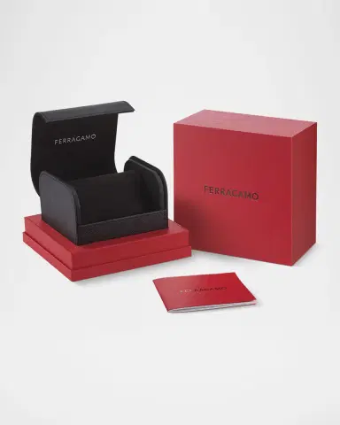 FERRAGAMO Ferragamo Asymetrique 22X36MM Stainless Steel Leather Watch | Thumbnail 4 FERRAGAMO Ferragamo Asymetrique 22X36MM Stainless Steel Leather Watch | Thumbnail 4