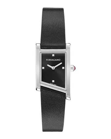 FERRAGAMO Ferragamo Asymetrique 22X36MM Stainless Steel Leather Watch | Thumbnail 1 FERRAGAMO Ferragamo Asymetrique 22X36MM Stainless Steel Leather Watch | Thumbnail 1