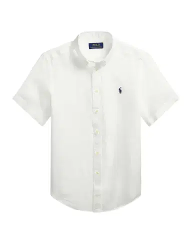 Polo Ralph Lauren Little Boy 's & Boy 's Linen Short-Sleeve Shirt | Thumbnail 1 Polo Ralph Lauren Little Boy 's & Boy 's Linen Short-Sleeve Shirt | Thumbnail 1