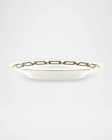 GINORI 1735 Catene Ebano Flat Dessert Plate | Thumbnail 4 GINORI 1735 Catene Ebano Flat Dessert Plate | Thumbnail 4