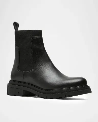 La Canadienne Darren Leather Extended-Elastic Chelsea Boots | Thumbnail 2 La Canadienne Darren Leather Extended-Elastic Chelsea Boots | Thumbnail 2