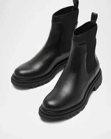 La Canadienne Darren Leather Extended-Elastic Chelsea Boots | Thumbnail 4 La Canadienne Darren Leather Extended-Elastic Chelsea Boots | Thumbnail 4