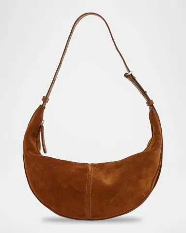 Proenza Schouler Slide Zip Suede Shoulder Bag | Thumbnail 3 Proenza Schouler Slide Zip Suede Shoulder Bag | Thumbnail 3