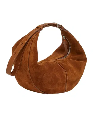 Proenza Schouler Slide Zip Suede Shoulder Bag | Thumbnail 1 Proenza Schouler Slide Zip Suede Shoulder Bag | Thumbnail 1