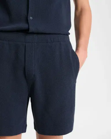Vince Men 's Boucle Pull-On Shorts | Thumbnail 5 Vince Men 's Boucle Pull-On Shorts | Thumbnail 5