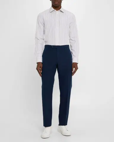 Incotex Men 's Chinolino Trousers | Thumbnail 2 Incotex Men 's Chinolino Trousers | Thumbnail 2