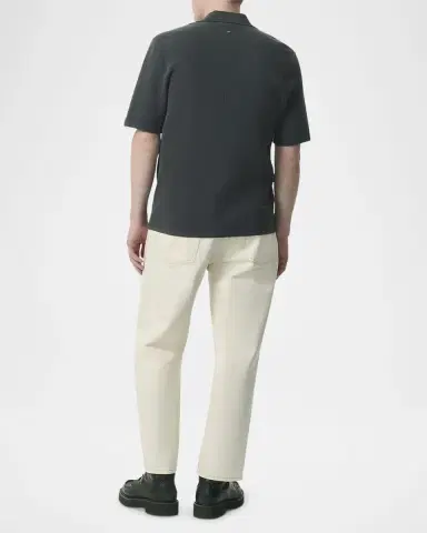 Rag & Bone Men 's Zuma Toweling Polo Shirt | Thumbnail 3 Rag & Bone Men 's Zuma Toweling Polo Shirt | Thumbnail 3
