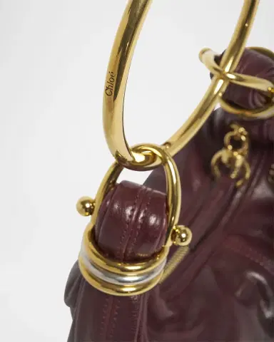 Chloé Brarcelet Mini Top-Handle Bag in Grained Leather | Thumbnail 5 Chloé Brarcelet Mini Top-Handle Bag in Grained Leather | Thumbnail 5
