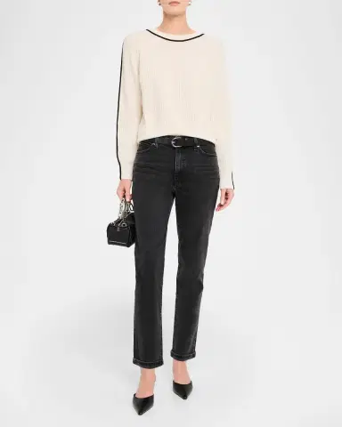 FRAME The Borrowed Straight-Leg Jeans | Thumbnail 2 FRAME The Borrowed Straight-Leg Jeans | Thumbnail 2