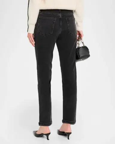 FRAME The Borrowed Straight-Leg Jeans | Thumbnail 3 FRAME The Borrowed Straight-Leg Jeans | Thumbnail 3