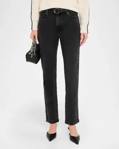 FRAME The Borrowed Straight-Leg Jeans | Thumbnail 4 FRAME The Borrowed Straight-Leg Jeans | Thumbnail 4