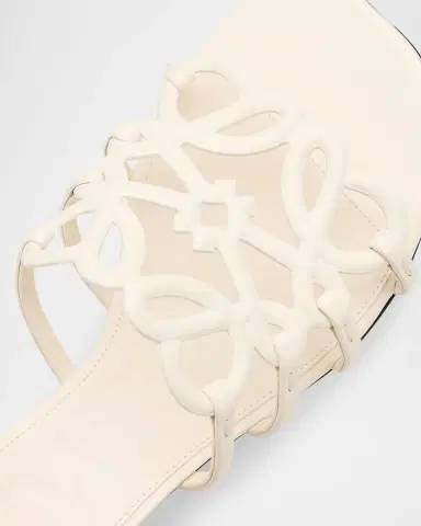 LOEWE x Paula's Ibiza Petal Anagram Leather Caged Mule Sandals | Thumbnail 5 LOEWE x Paula's Ibiza Petal Anagram Leather Caged Mule Sandals | Thumbnail 5