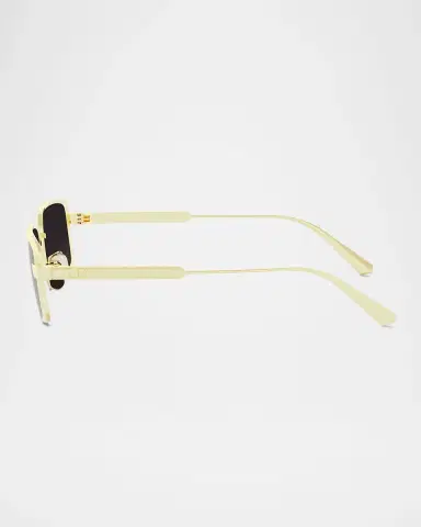 Dior Cannage S2U 55MM Rectangular Sunglasses | Thumbnail 4 Dior Cannage S2U 55MM Rectangular Sunglasses | Thumbnail 4