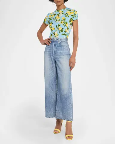 rag & bone rb Miramar Andi Cotton-Terry Ankle Jeans | Thumbnail 2 rag & bone rb Miramar Andi Cotton-Terry Ankle Jeans | Thumbnail 2