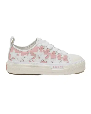 Amiri Stars Low-Top Canvas Platform Sneakers | Thumbnail 1 Amiri Stars Low-Top Canvas Platform Sneakers | Thumbnail 1