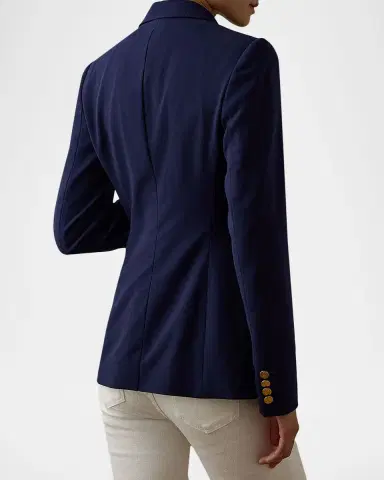 Ralph Lauren Collection Camden Wool Crepe Jacket | Thumbnail 3 Ralph Lauren Collection Camden Wool Crepe Jacket | Thumbnail 3