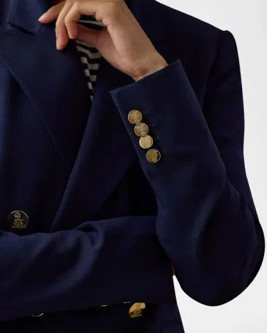 Ralph Lauren Collection Camden Wool Crepe Jacket | Thumbnail 5 Ralph Lauren Collection Camden Wool Crepe Jacket | Thumbnail 5