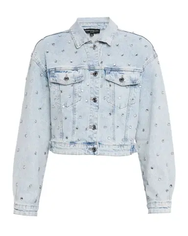 Generation Love Toddie Embellished Denim Jacket | Thumbnail 1 Generation Love Toddie Embellished Denim Jacket | Thumbnail 1