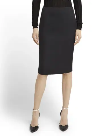 Giorgio Armani Techno Scuba Pencil Skirt | Thumbnail 4 Giorgio Armani Techno Scuba Pencil Skirt | Thumbnail 4