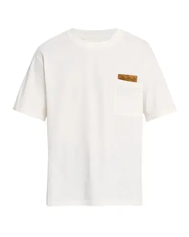 Bottega Veneta Men 's Pima Cotton Jersey Intrecciato-Pocket T-Shirt | Thumbnail 1 Bottega Veneta Men 's Pima Cotton Jersey Intrecciato-Pocket T-Shirt | Thumbnail 1