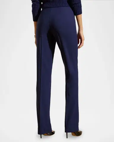 Ralph Lauren Collection Alandra Wool Crepe Pants | Thumbnail 3 Ralph Lauren Collection Alandra Wool Crepe Pants | Thumbnail 3