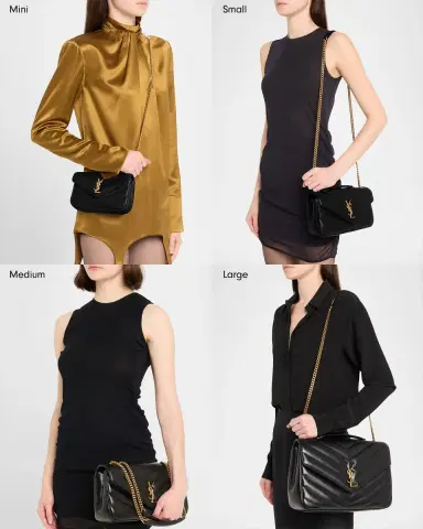 Saint Laurent Loulou Large YSL Chain Shoulder Bag in Quilted Leather | Thumbnail 11 Saint Laurent Loulou Large YSL Chain Shoulder Bag in Quilted Leather | Thumbnail 11