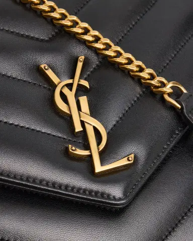 Saint Laurent Loulou Large YSL Chain Shoulder Bag in Quilted Leather | Thumbnail 10 Saint Laurent Loulou Large YSL Chain Shoulder Bag in Quilted Leather | Thumbnail 10