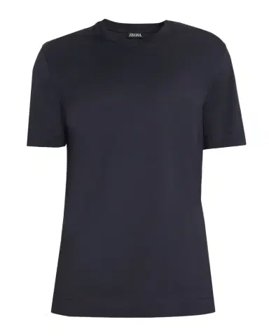 ZEGNA Men's Cotton Jersey Crewneck T-Shirt | Thumbnail 1 ZEGNA Men's Cotton Jersey Crewneck T-Shirt | Thumbnail 1