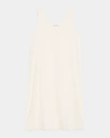 Hanro Anouk Embroidery-Trim Cotton Tank Nightgown | Thumbnail 2 Hanro Anouk Embroidery-Trim Cotton Tank Nightgown | Thumbnail 2