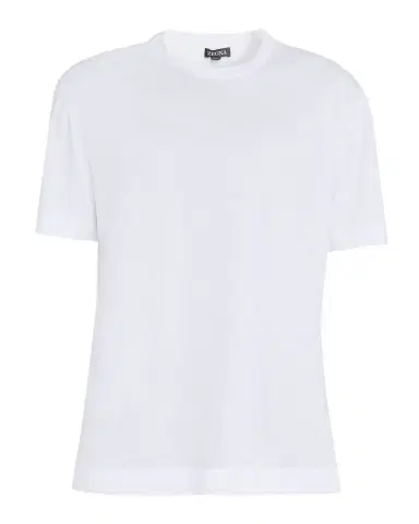 ZEGNA Men's Cotton Jersey Crewneck T-Shirt | Thumbnail 1 ZEGNA Men's Cotton Jersey Crewneck T-Shirt | Thumbnail 1