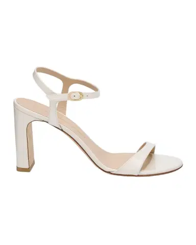 Stuart Weitzman Babette Patent Leather Ankle-Strap Sandals | Thumbnail 1 Stuart Weitzman Babette Patent Leather Ankle-Strap Sandals | Thumbnail 1