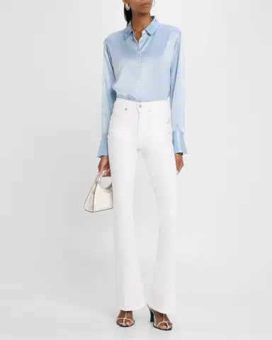 Veronica Beard Beverly High-Rise Skinny Flare Jeans | Thumbnail 2 Veronica Beard Beverly High-Rise Skinny Flare Jeans | Thumbnail 2