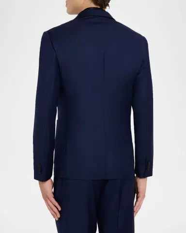 Versace Men 's Wool Single-Breasted Blazer | Thumbnail 3 Versace Men 's Wool Single-Breasted Blazer | Thumbnail 3