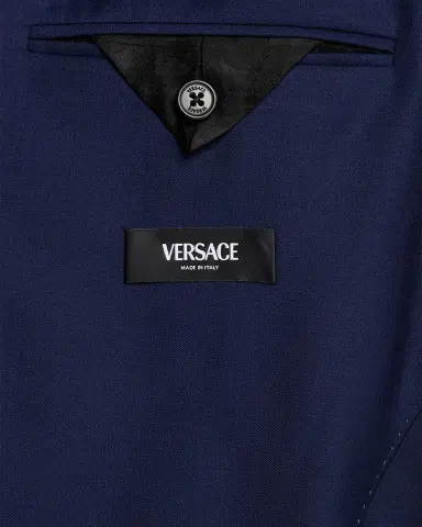 Versace Men 's Wool Single-Breasted Blazer | Thumbnail 6 Versace Men 's Wool Single-Breasted Blazer | Thumbnail 6