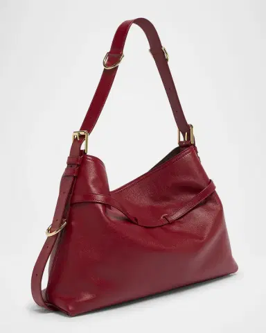 Givenchy Voyou Medium Shoulder Bag in Shiny Leather | Thumbnail 7 Givenchy Voyou Medium Shoulder Bag in Shiny Leather | Thumbnail 7
