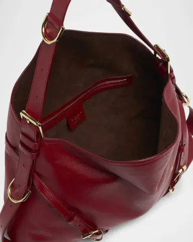 Givenchy Voyou Medium Shoulder Bag in Shiny Leather | Thumbnail 8 Givenchy Voyou Medium Shoulder Bag in Shiny Leather | Thumbnail 8