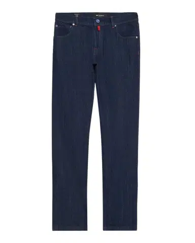 Kiton Men's Dark Wash Straight-Fit Jeans | Thumbnail 1 Kiton Men's Dark Wash Straight-Fit Jeans | Thumbnail 1