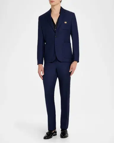 Versace Men 's Wool Pants | Thumbnail 2 Versace Men 's Wool Pants | Thumbnail 2