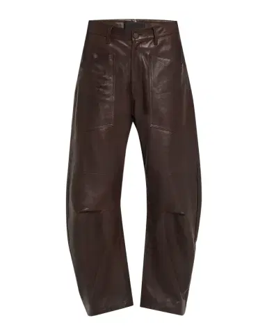 Nili Lotan Shon Barrel Leather Pants | Thumbnail 1 Nili Lotan Shon Barrel Leather Pants | Thumbnail 1
