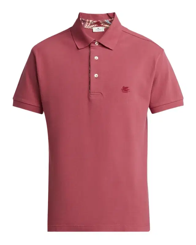 Men 's Cotton Logo-Embroidered Polo Shirt Men 's Cotton Logo-Embroidered Polo Shirt