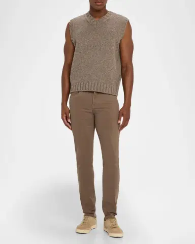 FRAME Men's Yak Wool Knit Vest | Thumbnail 2 FRAME Men's Yak Wool Knit Vest | Thumbnail 2