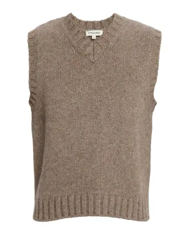 FRAME Men's Yak Wool Knit Vest | Thumbnail 1 FRAME Men's Yak Wool Knit Vest | Thumbnail 1