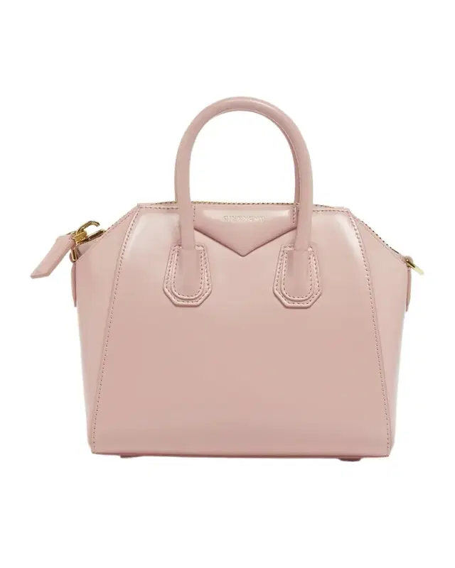 Antigona Mini Top-Handle Bag in Patent Leather Antigona Mini Top-Handle Bag in Patent Leather