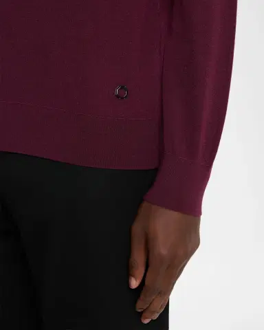 Stefano Ricci Men's Cashmere Quarter-Zip Polo Sweater | Thumbnail 5 Stefano Ricci Men's Cashmere Quarter-Zip Polo Sweater | Thumbnail 5