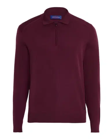 Stefano Ricci Men's Cashmere Quarter-Zip Polo Sweater | Thumbnail 1 Stefano Ricci Men's Cashmere Quarter-Zip Polo Sweater | Thumbnail 1
